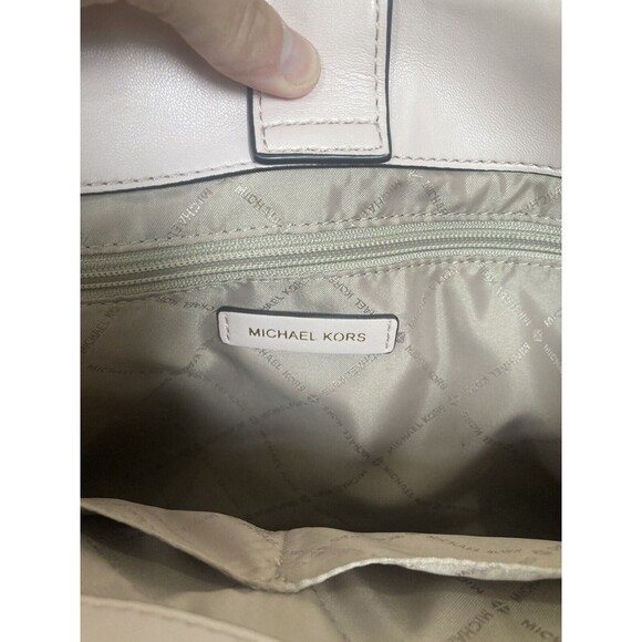 MICHAEL KORS Serena Large Shoulder Tote Blush Pink Gold‎ Hardware With Wallet - Picture 15 of 16